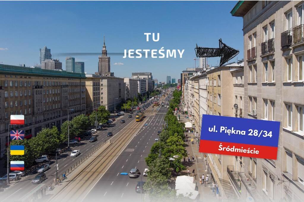 شقة Lux Apartament W Centrum, Plac Konstytucji, Klimatyzacja, Widokowy وارسو المظهر الخارجي الصورة