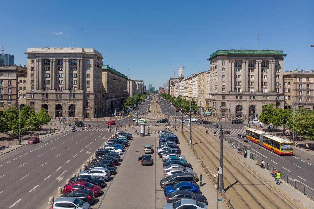 شقة Lux Apartament W Centrum, Plac Konstytucji, Klimatyzacja, Widokowy وارسو المظهر الخارجي الصورة